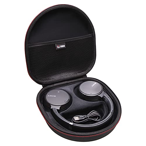 Case for Sony WH-CH720N/WH-CH520 Noise Canceling Wireless Headphones Black | Hard Carrying Travel Case for Sony WH-CH720N/WH-CH520 Noise Canceling Wireless Headphones - color: Black
