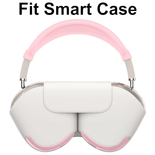 Silicone Case Cover for AirPods Max 2/AirPods Max Headphones, Gradient Pink - color: Pink-TMJB
