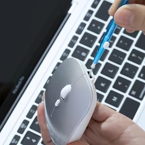 4-Piece Multifunctional Mini Cleaning Pen Set — Suitable for Bluetooth Earphones, Keyboards, and Various Electronic Devices; Crevice Dust Removal Tool