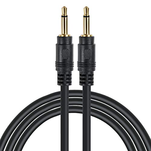 TENINYU 3.5mm Mono Cable - 12V Trigger, IR Infrared Sensor Receiver Extension Extender, 3.5mm 1/8" TS Monaural Mini Mono Audio Plug Jack Connector Male to Male Cable (3FT) - size: 3FT