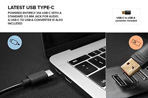 Creative Pebble V2, 2.0 USB Desktop Stereo Speakers for PC/Laptop, Black | 2.0 desktop speakers, USB-Powered, Compact, Stereo, Desktop Speakers, PC Audio, Minimal Design, Laptop Speakers, Black