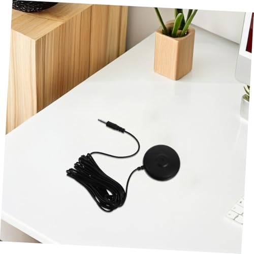 Calibration Microphone for Audio Tuning Measurement Mic for Desktop Conference and Theater Systems 3.5mm Plug, 2-Pole Mono Straight Plug Precise Voice Pickup Noise Reduction