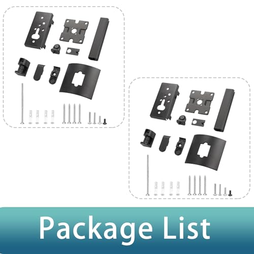 Yimaut 2 Pack Ceiling/Wall Mount Bracket for Bose Cube Speaker, for UB-20, UB20 Series II, WB-50 II, Lifestyle 600, V35, V25, V10, T20, V20, V30, CineMate 520, CM520, Acoustimass Series Black - color: Black