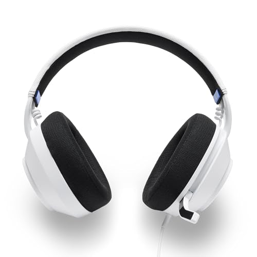 PowerA LucidSound LS10P Gen 2 Wired Gaming Headset for PlayStation - White, Quick-Access Audio Controls, Designed for Comfort, Premium Audio, flip-to-Mute Boom mic, PC Compatible - style: White
