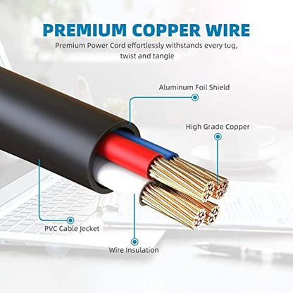 10ft AC/DC Adapter Compatible with Musical Fidelity V90-DAC 32-bit DAC, V90-HPA V90-BHA Headphone Amplifier, V90-LPS Phono Preamp, V90-BLU Bluetooth Link Power Supply Cord Cable Wall Charger