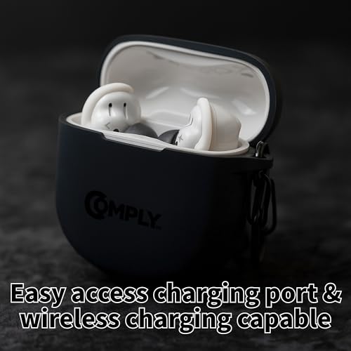 Comply Silicone Protective Case | For Bose QuietComfort II, Ultra & Ultra 2, Soft-Touch Matte, Drop/Scratch Resistant Cover, Wireless Charging Compatible