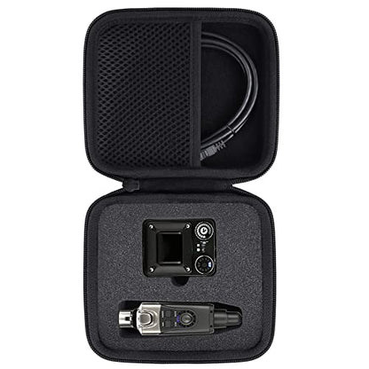 co2CREA Hard Travel Case for Xvive U4 U4R Wireless in-Ear Monitoring System | IEM System Transmitter Beltpack Receiver Compatibility, Fitted Compartments, Cable Storage Space For Wireless Accessories - size: for Xvive U4R