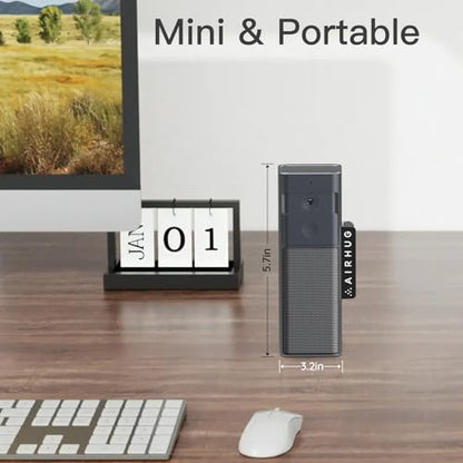 AIRHUG 3 in 1 1080P Webcam with Microphone & Speaker