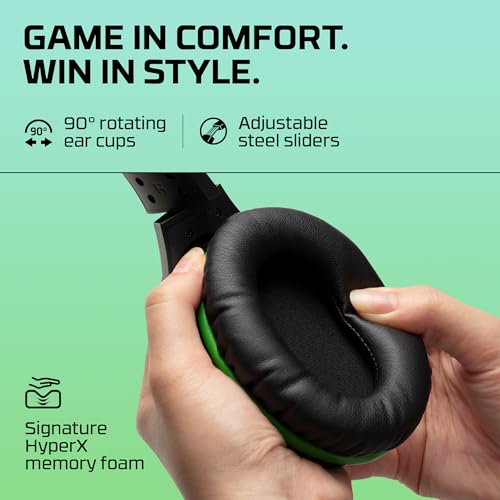 HyperX CloudX Stinger Core - Official Licensed for Xbox, Gaming Headset with In-Line Audio Control, Immersive In-Game , Microphone - size: Wired, style: CloudX Stinger Core