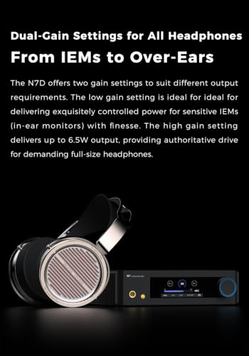 aune N7 (DAC Edition) Headphone Amp and USB DAC, Pre-amp