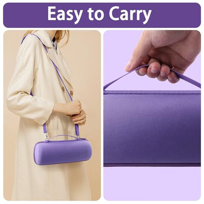Hard Case for JBL Flip 7 Portable Wireless Bluetooth Speaker - color: Purple Case