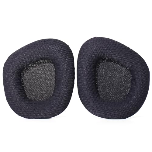 Replacement Mesh Ear Pads for Corsair Void Gaming Headsets - Black | Ear Cushion Covers for Corsair Void/Void Pro/Void Elite RGB Wired & Wireless Headphones