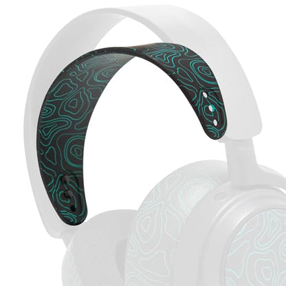 WC HeadbandZ Arctis Nova - Upgraded Silicone Headband for Arctis Nova Headsets by Wicked Cushions - Enhanced Flexibility, Comfort, and Style with Matching Earpad Designs | Midnight FrankP - color: Midnight FrankP