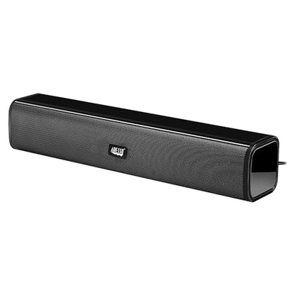 Adesso Xtream S5 USB Sound Bar Speaker for PC Desktop 5W x 2, Black