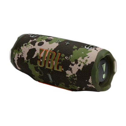 JBL Charge 6 Portable Bluetooth Speaker, Waterproof, Drop-Proof - Camo | Long Battery Life Up To 28 Hours, Quick Charging, Built-In Powerbank, Weatherproof For Outdoor, Poolside, And Shower Use - color: Squad