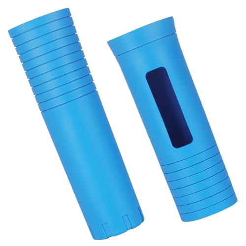 Wireless Microphones Handle Sleeve Rubber Handle Covers for KTV Singers Rubber AntiDrop Protective Covers - color: Blue