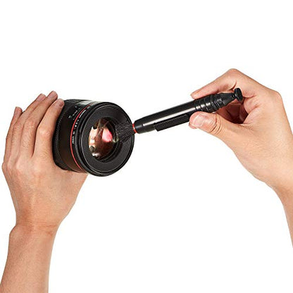 Frienda 3 Pcs Lens Cleaning Pen Brush for Camera Telescope Optics Screen | Dual-ended Soft Brush Tip, Removes Dust and Fingerprints, for Slr Cameras Binoculars Spotting Scopes Rangefinders Monoculars