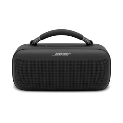 Bose SoundLink Max Bluetooth Speaker - Portable Wireless Party Speaker, IP67 Waterproof, Rope Handle, Up to 20 Hours of Playtime, USB-C, Built-in 3.5mm AUX Input, Black - color: Black