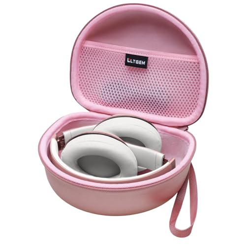Case for Beats Studio Pro/Solo 4/Studio3/Solo3 Headphone Rose Gold | Hard Carrying Travel Case for Beats Studio Pro/Solo 4/Studio3/Solo3 Wireless Headphone - color: Rose Gold