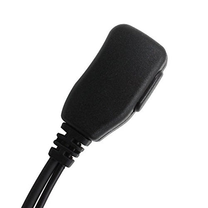 2-pin Covert Acoustic Tube Earpiece Headset for Kenwood Puxing Wouxun Baofeng Two Way Radio 2pin(4 Pack) - color: 4 Pack