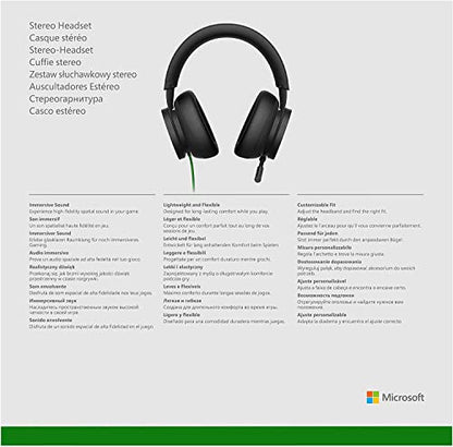 Xbox Stereo Headset – Xbox Series X|S, Xbox One, and Windows Devices - style: Wired