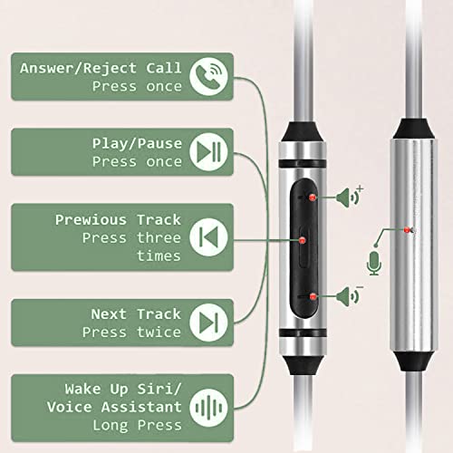 FAAEAL Studio3 Replacement Audio Cable Compatible with Studio Pro Solo4 Solo3 Headsets 3.5mm in-line mic Volume Control Headphone Cord for Musician Audiophile 6.5ft - size: 6.5ft(w/mic)