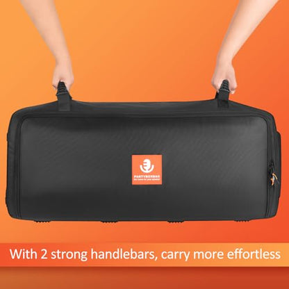 Speaker Case Carry Bag Compatible with JBL PartyBox 720 Portable Speaker, Outdoor Travel Carrying Case Tote Bag Storage Pockets for Charging Cable and Accessories