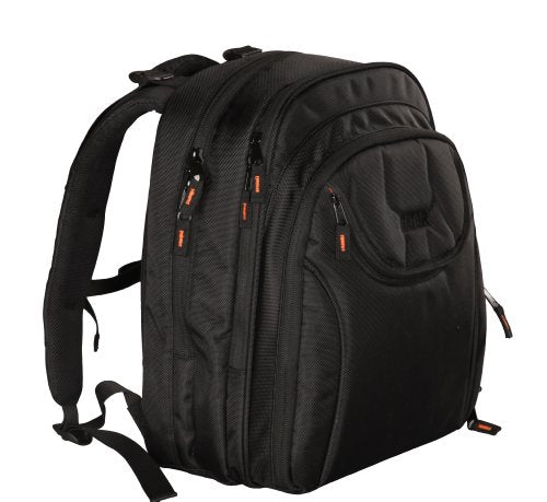 Gator Cases Club Series Backpack for DJ Equipment with Laptop Section and Bright Orange Interior; Small (G-CLUB BAKPAK-SM) - size: Small Backpack
