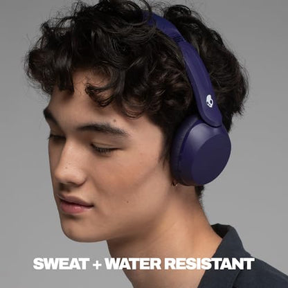 Skullcandy Icon 180 Wireless On-Ear Bluetooth Headphones - Future | 50 Hours Battery, Lightweight and Travel Ready, Secure Fit, Sweat and Water Resistant, Microphone iPhone Android, Foldable - color: Future