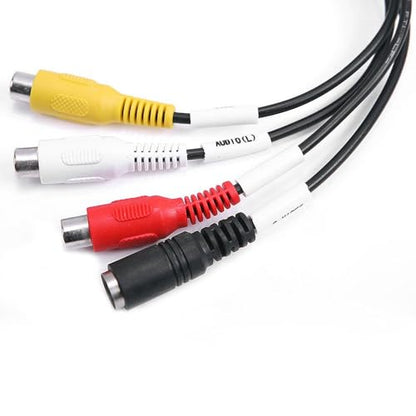 USB 2.0 Audio/Video Converter Adapter, RCA + S-Video to USB 2.0 Video Capture Card for Set-Top Box/Surveillance