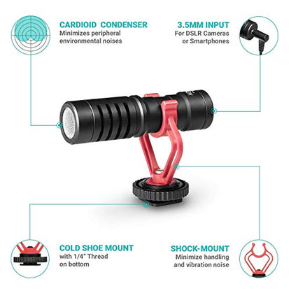 Movo VXR10 Microphone with USB Type-C Connector