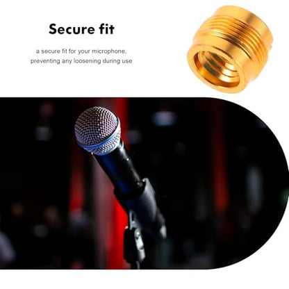 8pcs Metal Mic Clip Adapters 3/8 Female to 5/8 Male