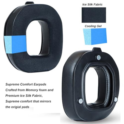 Replacement Ear Pads for Astro A50 Gen 4, Gen 5 and A50X Headphone, Cooling Gel EarPads Fabric Cushions with Noise Isolation Foam (A50 TR Earpad) - size: A50 TR Earpad