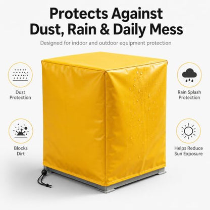 Corevibe Custom Size Dust Cover, PVC Coated Cover for Equipment Tools | Heavy-duty PVC coated fabric, custom fit design, reinforced edges, easy-clean surface for equipment protection.