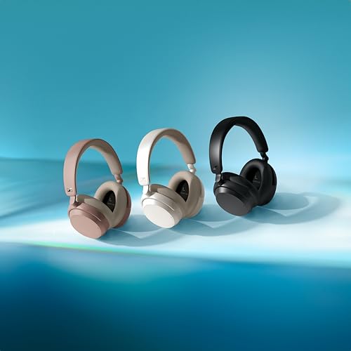 Sennehiser ACCENTUM Wireless Headphones, ANC, 50 Hr Battery, Taupe - color: Taupe, style: ACCENTUM Wireless
