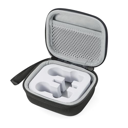 Portabe Wireless Mic Case Lav Mic Bag Audio Gear Travel Case for PQRQP/BOYA/MAYBESTA/Mini Mic Pro/Leettus/JUDKIOM/Bulatry/Caiord/SYNCO/MOVO Wireless Lav Microphone Lapel Mic Clip on Lapel Mic
