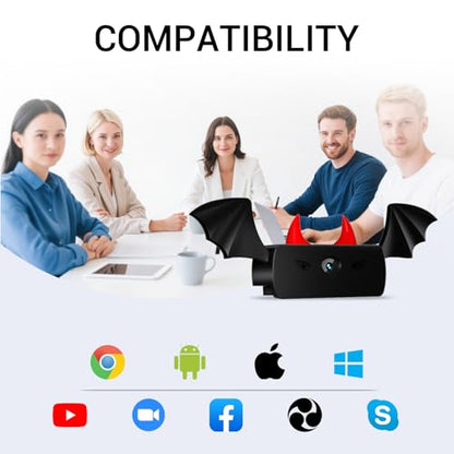 Diccik 1080P Webcam with Microphone, Full HD Web Camera for Desktop Computer and Laptop USB Computer Camera for PC Pro Streaming Webcam for Zoom/Skype/Teams, Plug and Play PC for Windows &Mac