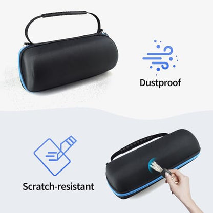 Hard Carrying Case for Bose SoundLink Revolve Speaker Storage Bag Case(Black)