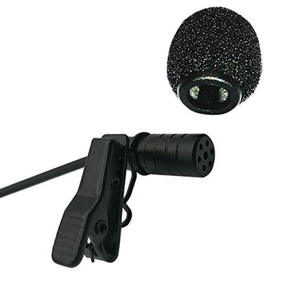 Pro Omni-Directional Condenser Lavalier Microphone for Sony UWP V1/D11/D21 Wireless Microphones Transmitter