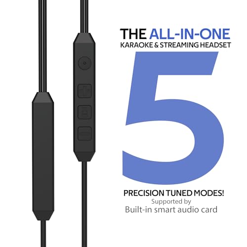 USB-C in-Ear Wired Headphones,Earbuds，3-Year Warranty, with high-Fidelity Sound Card, 5-Mode Audio, Low-Latency Gaming, KTV Vocal Enhancement, for iPhone 15/16/17, for Samsung S25/S24/S23/S22