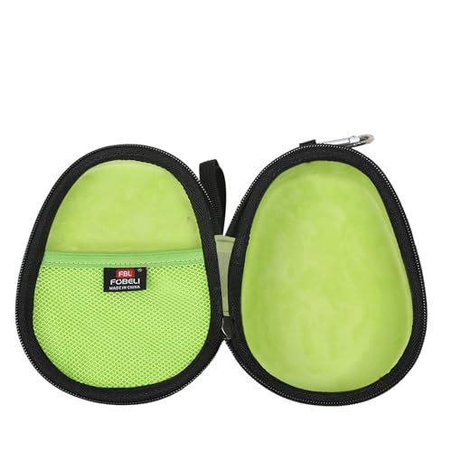 FBLFOBELI Kids Headphone Case for BAICLUD/Mehomeli/JusTalk/iClever/LOBKIN | Hard EVA Shell, Kids Bluetooth Air Conduction Open Ear Headphones Case, Shockproof & Water-Resistant, Green - color: Green
