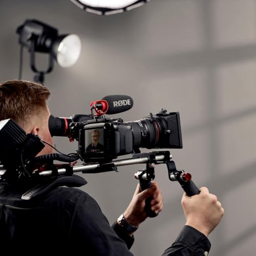 Rode VideoMicro II Supercardioid Shotgun Microphone Bundle with Tripod 2 Tabletop Stand and Handheld Grip — Camera-Mount Mic for Vlogging, Filmmaking, Tabletop Interviews, Run-and-Gun Video - color: Tripod2 Bundle