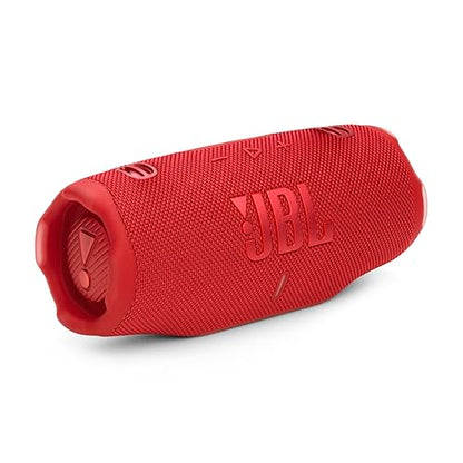 JBL Charge 6 Portable Bluetooth Speaker, Waterproof, Drop-Proof - Red | Long Battery Life Up To 28 Hours, Quick Charging, Built-In Powerbank, Weatherproof For Outdoor, Poolside, And Shower Use - color: Red