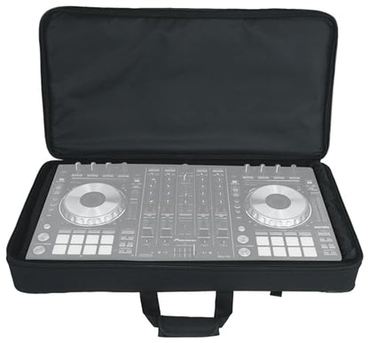 Rockville DC27 Padded 27" DJ Controller Mobile Producer Backpack Bag | 7 Adjustable Foam Dividers, Water-Resistant Shell, 15" Laptop Slot, YKK Zippers, Shoulder Strap, Carry Handles - size: 27"