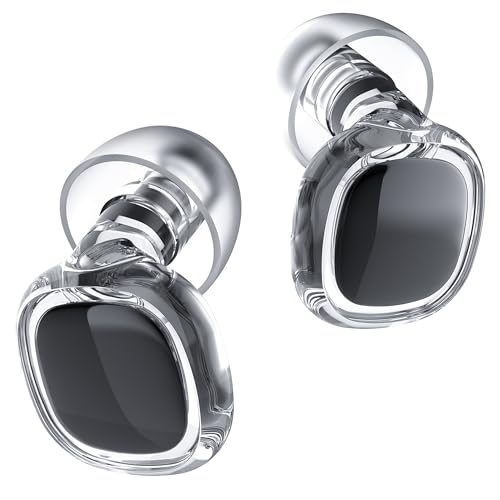 Upgrade Stylish Ear Plugs for Sleep, 45dB Noise Reduction, Side Sleeper Friendly, All-Day Comfort, Reusable, Earplugs for Muffling Snoring, Focus, Travel, Noise-Sensitive, Motorcycle | Designed to reduce snoring, traffic and background noise while helping
