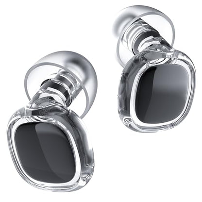 Upgrade Stylish Ear Plugs for Sleep, 45dB Noise Reduction, Side Sleeper Friendly, All-Day Comfort, Reusable, Earplugs for Muffling Snoring, Focus, Travel, Noise-Sensitive, Motorcycle | Designed to reduce snoring, traffic and background noise while helping