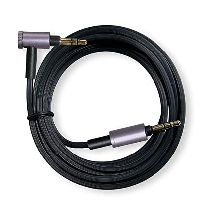 WH-1000XM5 Cable Compatible with Sony WH-1000XM4/WH-1000XM6(2 M) | 2 Meter long , Cord Compatible with Sony WH-1000XM3 MDR-XB950BT MDR-XB950N1 MDR-1A WH-xb910n WH-CH700N Headphone - size: 2m