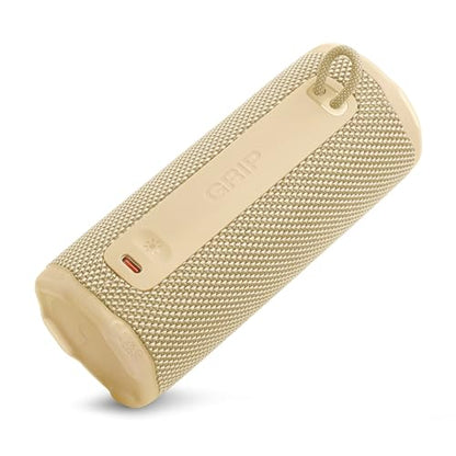 JBL Grip Portable Bluetooth Speaker, Waterproof, Ambient Light - Yellow | Up to 14 Hr Playtime, AI Sound Boost, IP68 Waterproof And Dustproof, Drop-Proof, App Control, Ideal For Outdoor And Travel - color: Yellow