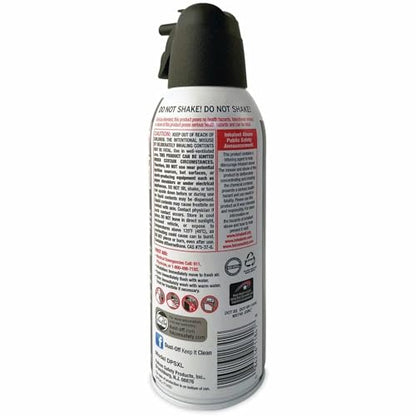 Dust-Off Plus Disposable Compressed Gas Duster, 10 Oz Bottle