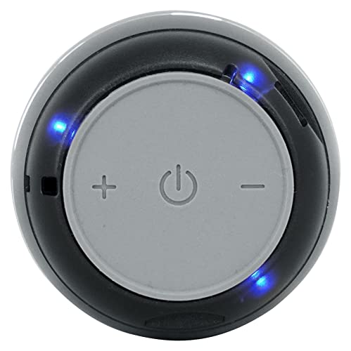 Rockville RPB2-BLACK 5W Portable Bluetooth Speaker, Wireless Linking, SD Card Slot, Hands-Free Calling, Selfie Remote, for Travel and Outdoors | TWS Stereo Link, SD Card Slot, Built-in Mic, Aluminum Body, 5-Hour Rechargeable Battery, 30-Min Charge - color